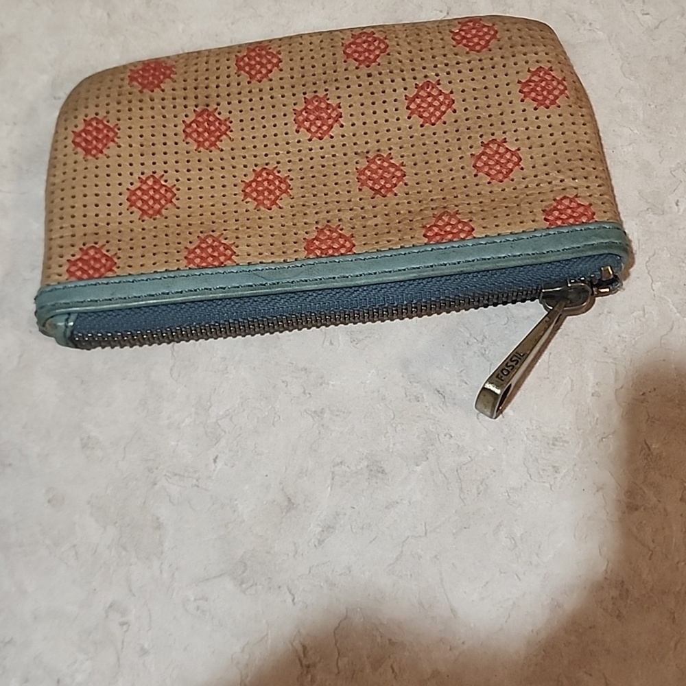 Fossil Coin purse wallet card holder - Picture 3 of 6